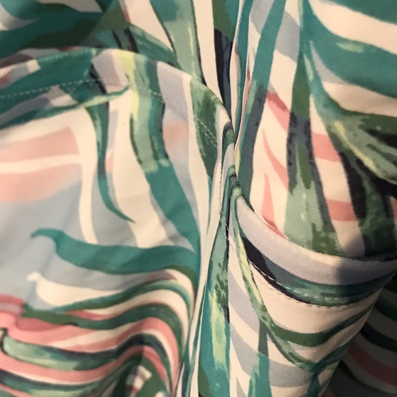 Floral Aqua contour Tankini size 2x - Picture 7 of 7